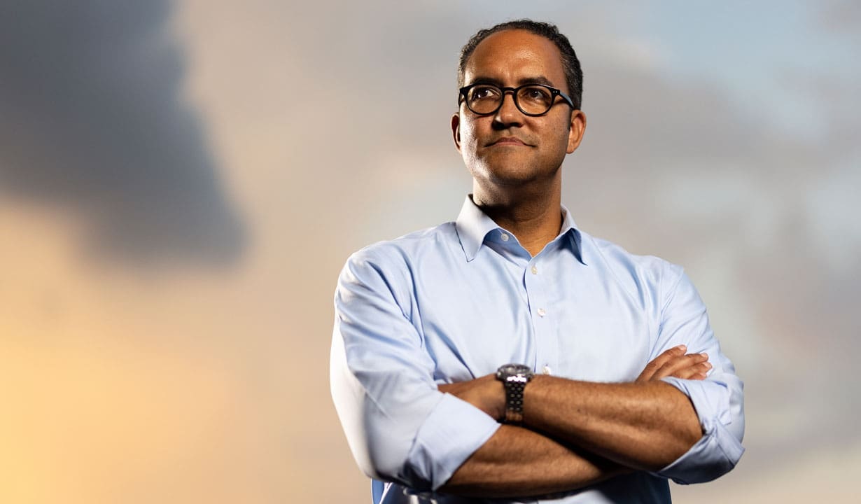 Will Hurd portrait photograph with a sky background