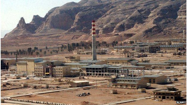 A Uranium conversion plant in Isfahan, Iran